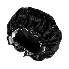 Reusable Shower Caps for Women Waterproof Hair Shower Cap Adjustable Hair Cover