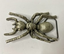Solid Pewter 4" Belt Buckle Cut Out Ant Insect Bug