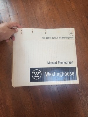 Westinghouse Mini PHONOGRAPH PMM7100A Record Player  Brand New Not Tested