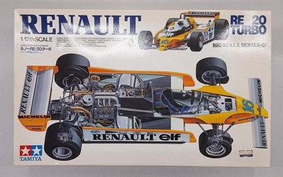1 12 scale model model number Renault RE 20 Turbo TAMIYA