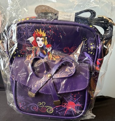 Disney Evil Queen With Poison Apple Villains Mini Backpack Purple Tags Sealed
