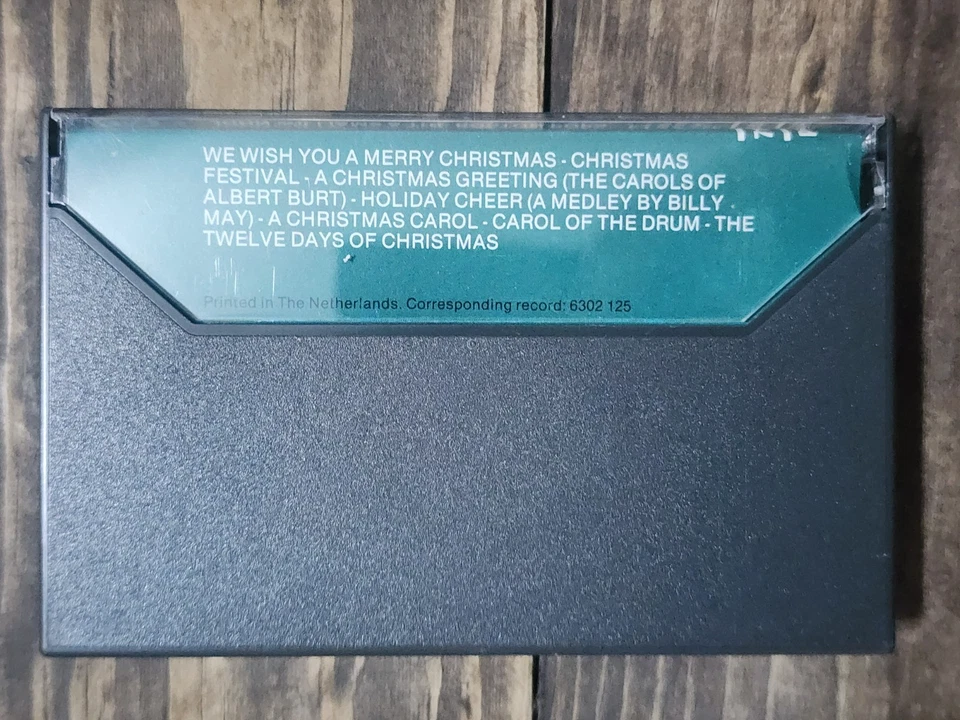 We Wish You a Merry Christmas - John Williams/Boston Pops - Audio cassette tape Foto 2 de 4