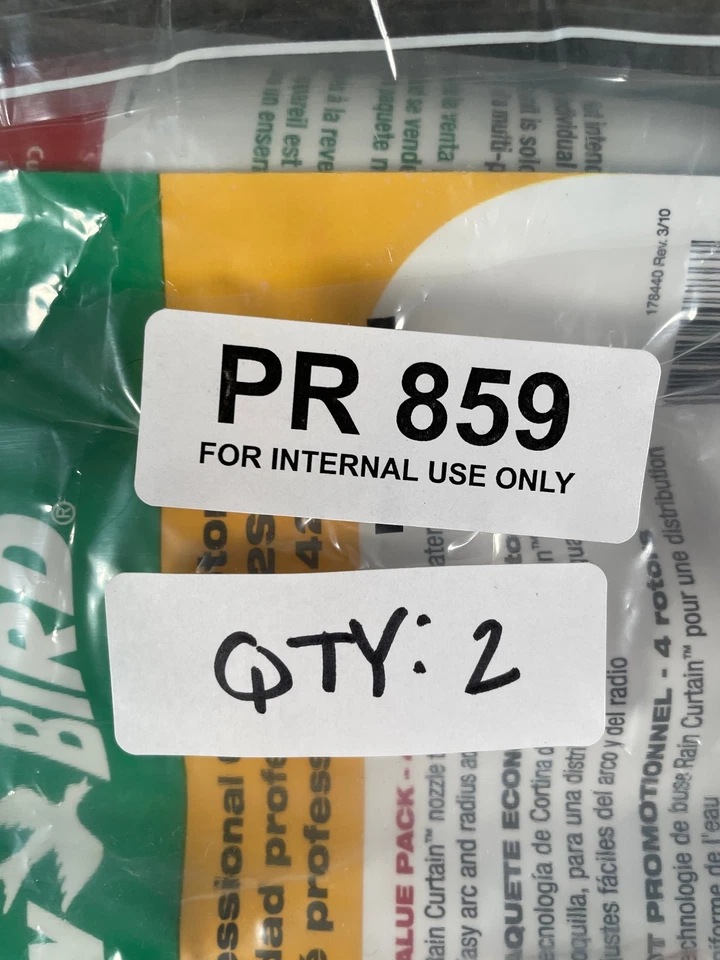 Rain Bird 42SA+ Pop-Up Rotor Sprinkler Heads 4 Pack Adjustable 26–38 Ft Spray - Image 4 of 4