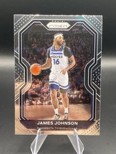 James Johnson 2020-21 Panini Prizm Minnesota Timberwolves #247 Trading Card NBA