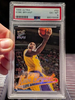 1996 Fleer Ultra Kobe Bryant #52 RC PSA 6 | eBay