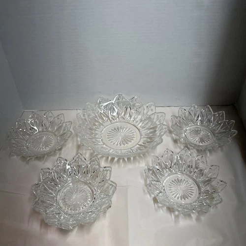 Vtg Federal Glass 1-8” And 5-5.5”Serving Bowls, Please See Description