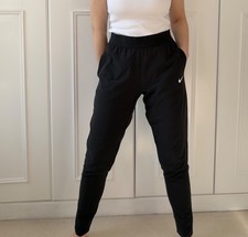 Nike Dri Fit Black Tapered Jogger Trousers size S worn once