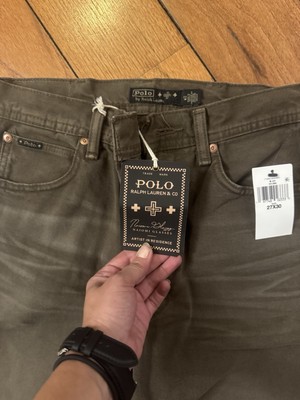 Ralph Lauren Polo Collection PRL x Naomi Glasses Jean Brown 27 Nwt