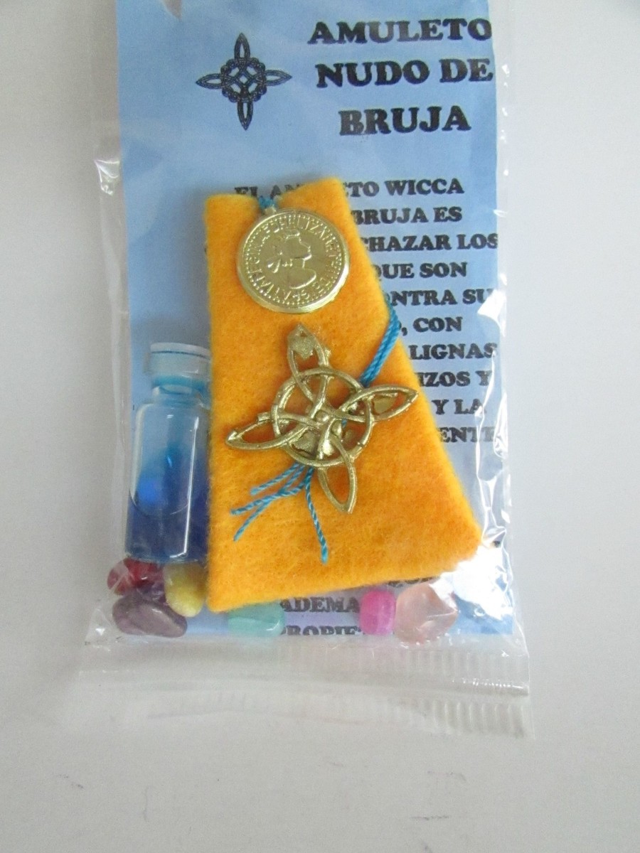 Amuleto De Nudo De Bruja 📝SIGNIFICADO: 🔮El Nudo De Bruja Es Un Símbolo Mágico Capaz De Crear Y Repeler Hechizos, Por Lo Que Es Un Amuleto De Protección Capaz De Rechazar Conjuros - Foto 2