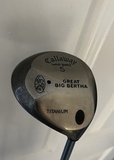 Ladies Callaway 5 Wood 18° Titanium Great Big Bertha Excellent Condition Inc HC