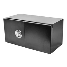 36"X18"X18" Underbody Steel Truck Toolbox w/Barn Door Trailer Pickup RV Tool Box