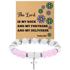 Christian Religious Gifts for Women Friends Christian Bracelets Gift for Godmoth