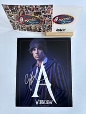 GEORGIE FARMER In-Person signed Autogramm/Autograph 20x25cm Wednesday