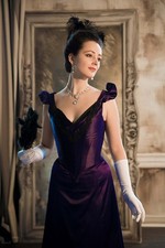 Custom Made Purple 1890s-style Victorian Gothic Ballgown - Size S