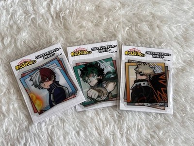 My Hero Academia Clear Smartphone Stickers 2pc Set  Katsuki Bakugo / Izuku