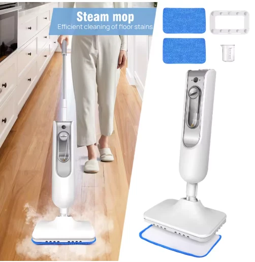 5000W Upright & Handheld Steam Mop Cleaner 12-in-1 Floor Carpet Window Steamer
Opens in a new window