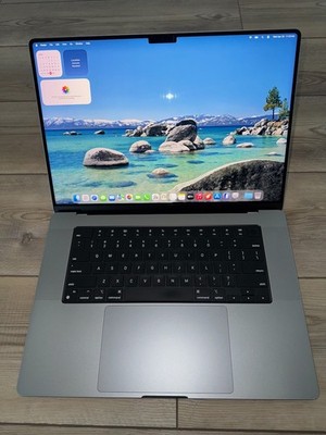 2021 A2485 Apple Macbook Pro 16'' M1 Pro 512GB MK183LL/A 16gb Space Gray RSN