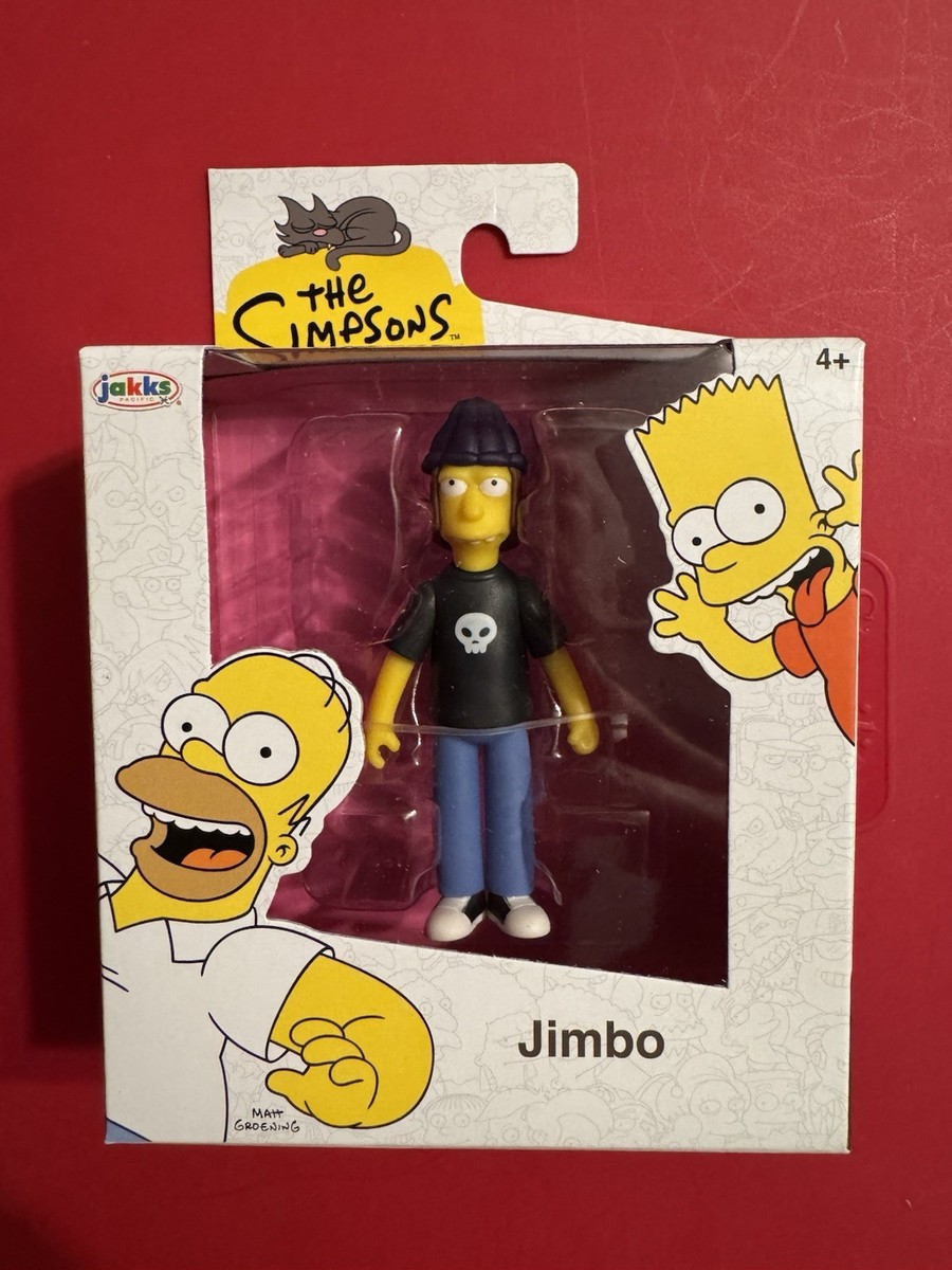 Jakks Pacific The Simpsons JIMBO Corky Jones 2.5” Action Figure