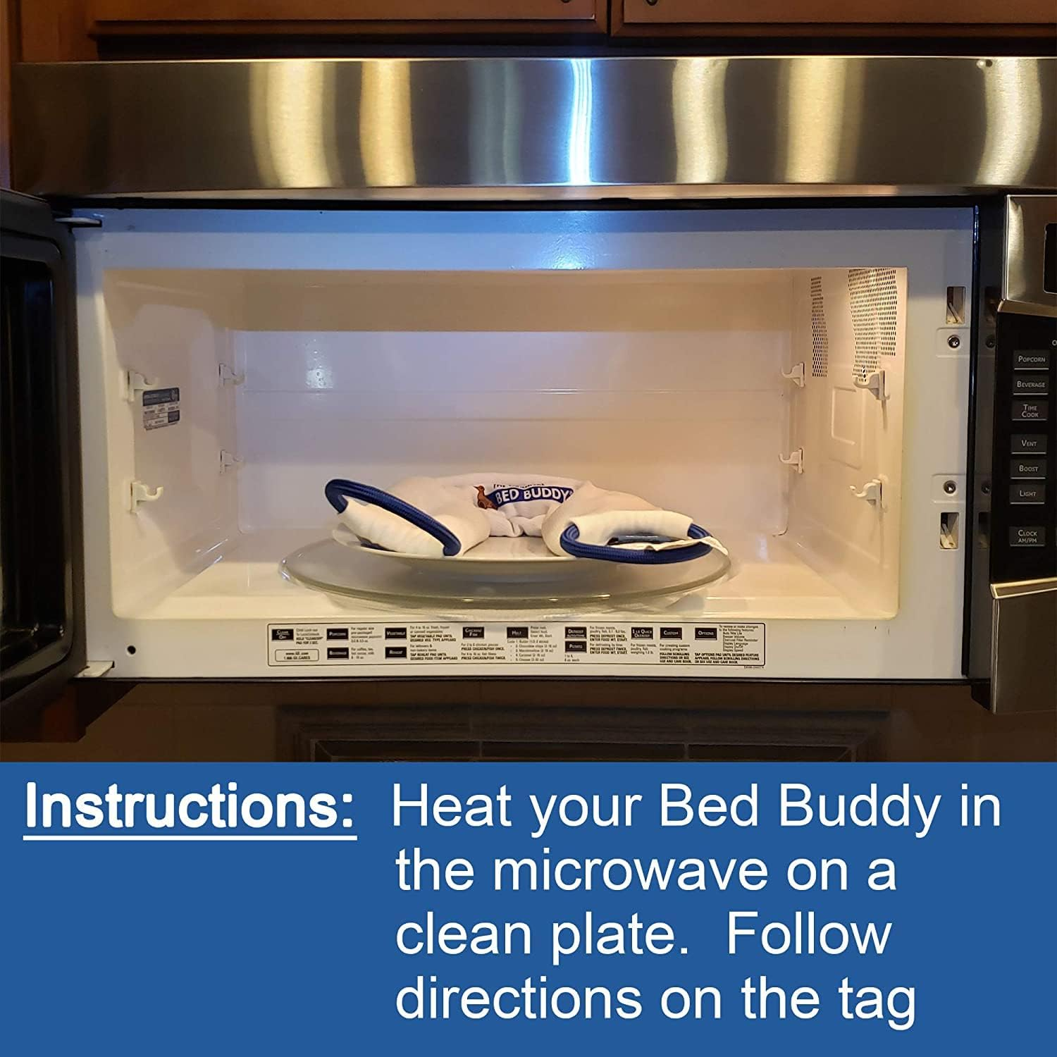Bed Buddy 1-Pack Microwave Heating Pad for Sore Muscles - Heat Aches ...