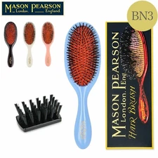 Mason Pearson Handy Mix BN3 Hairbrush Bristle Nylon Premium Quality Authentic