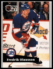 1991-92 Pro Set #264 Fredrik Olausson
