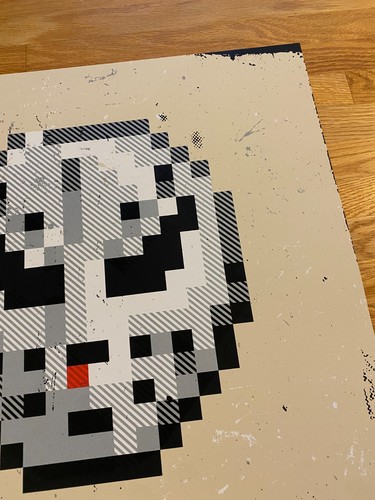Ästhetischer Apparat - Kind Chamäleon Goalie Maske 18x24 Kunstdruck Gig Poster Show - Bild 3 von 8