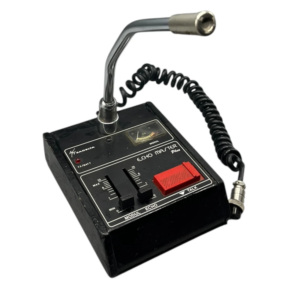 Sadelta Echo Master Plus Classic Standmikrofon CB AFU Verstärkermikrofon Mikro - Bild 4 von 4