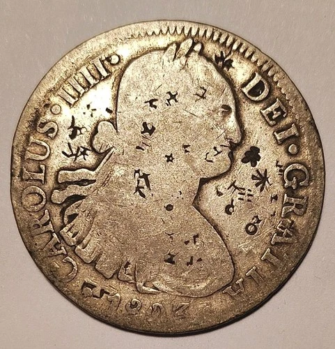 1803 Mexico 8 Reales — photo from the most recent tracked eBay sale
