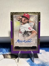 2020 Topps Five Star Aaron Nola Purple Auto /50 Phillies # FSA-AN