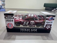 2024 Mustang NASCAR Mini Car Chase Briscoe Texas A M University Limited Edition