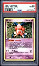 2006 POKEMON POP SERIES 3 (MR. MIME) #12 DITTO PSA 8 on eBay