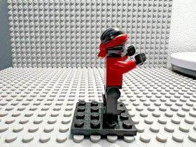 LEGO Ninjago Movie Minifigure - Kai Fire Mech Driver w/ Motorcycle - NJO0349