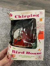 vintage electronic Chirping Bird House 