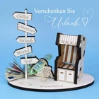 Holiday Money Gift Beach Chair Personalised Gift Money Voucher Beach