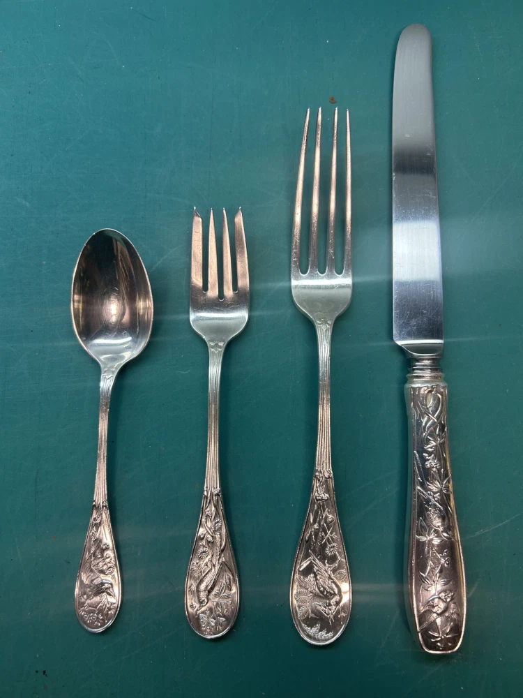Tiffany & Co. Antique US Sterling Silver Audubon Sets for sale | eBay