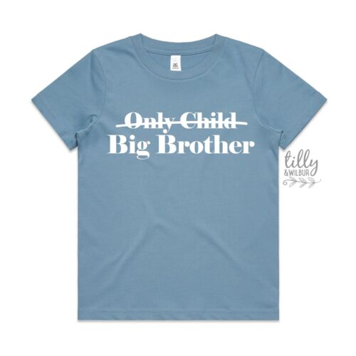 Only Child Big Brother T-Shirt For Boys - Picture 1 of 4