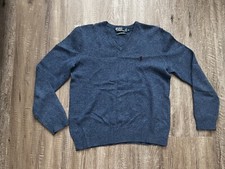 Vintage Polo Ralph Lauren Lambswool V Neck Sweater Mens Sz M Pullover