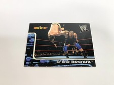 D'Lo Brown 2002 Fleer Royal Rumble WWE Card # 8