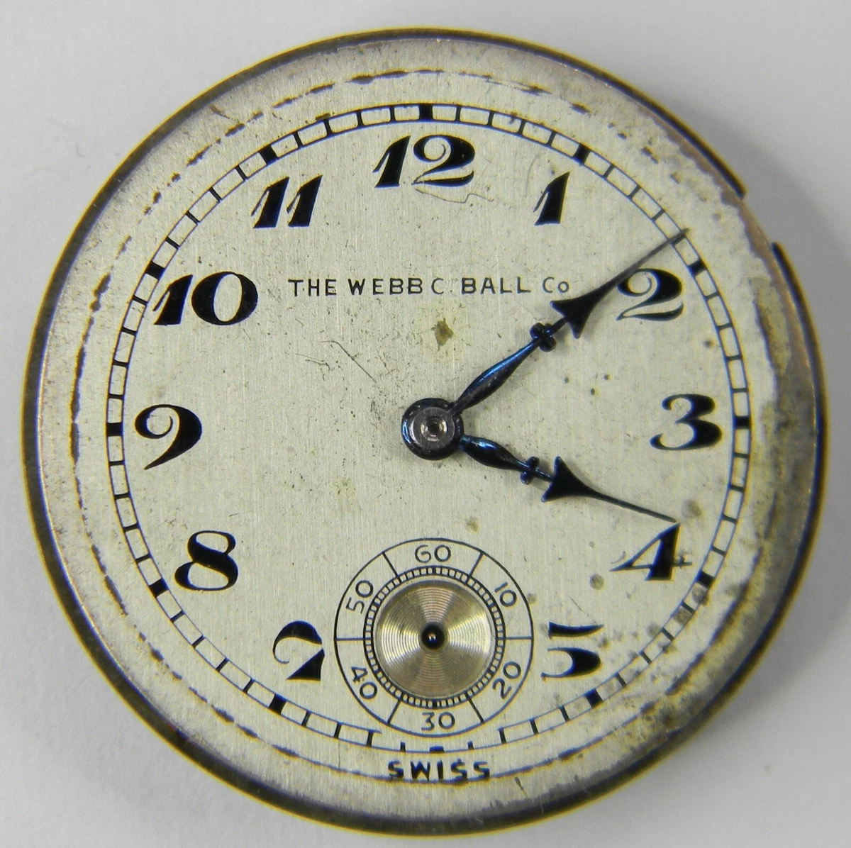 VINTAGE 1925 WEBB C BALL Co LONGINES 17J 2AP PRIVATE LABEL LADIES