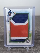 2024 Panini Boys of Summer Ronny Mauricio Jumbo Patch #/10