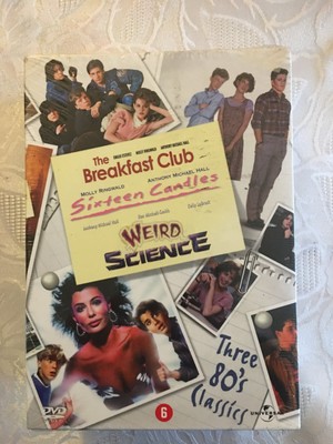 THE BREAKFAST CLUB / L'AMOUR A 16 ANS / UNE CREATURE DE REVE - COFFRET DVD NEUF