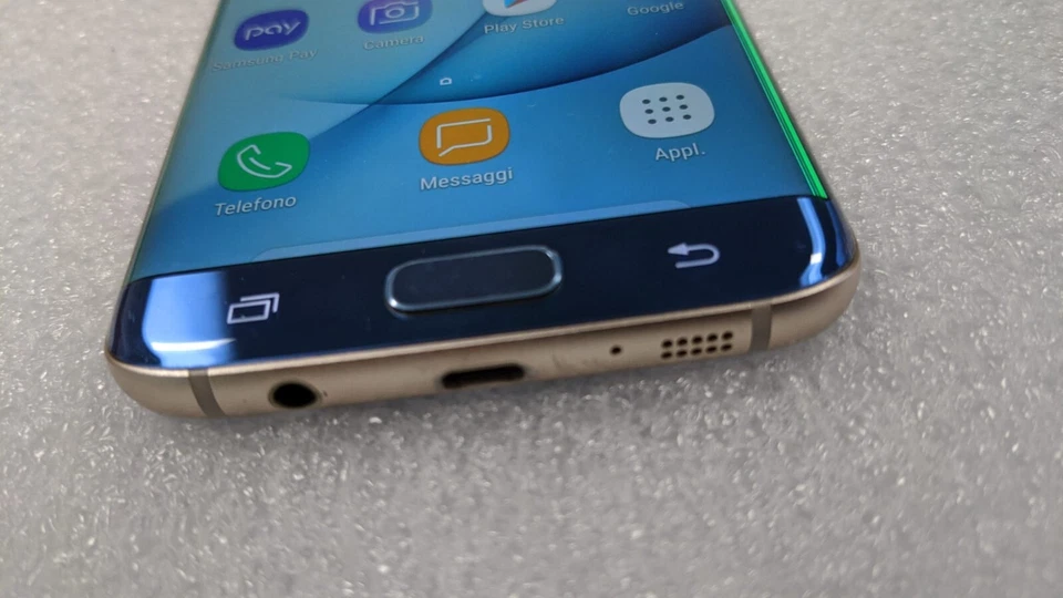 Samsung S7 Edge SM-G935U 32GB Blue Blu *LEGGI BENE* - Immagine 3 di 4