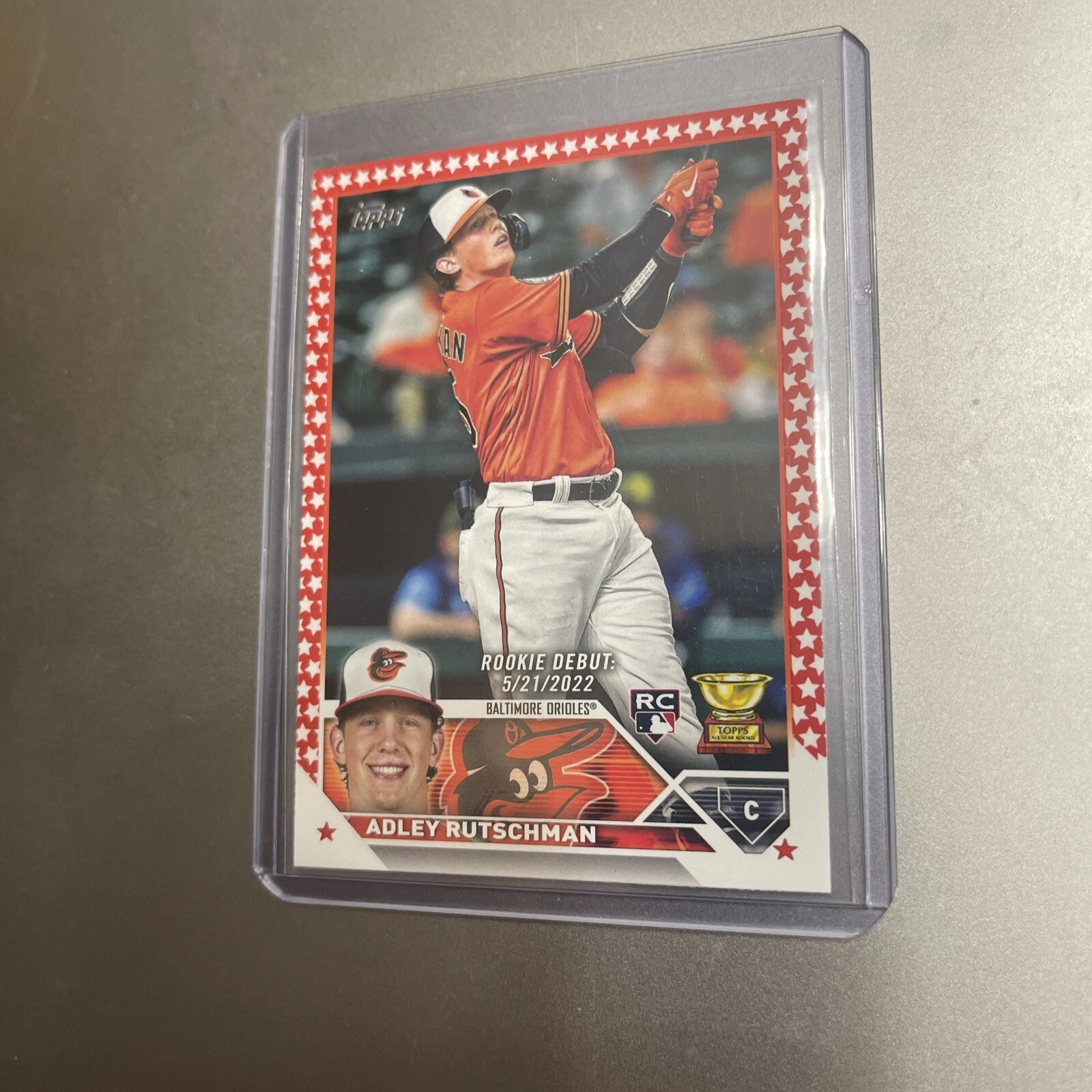 2023 Topps Update ADLEY RUTSCHMAN Orioles RC #US180 Independence Day #64/76