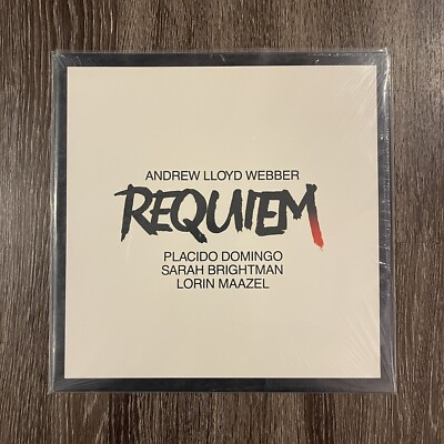 ANDREW LLOYD WEBBER Requiem Vinyl LP 1985 Angel Records DFO-38218 - NM 
