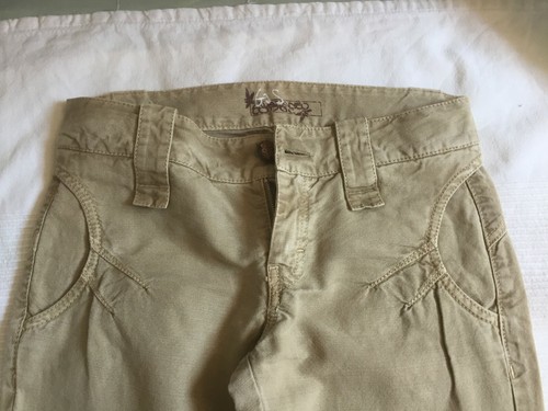 GAS Damen Leinen/Flachs-Hose/Jeans-NEU/ungetragen-Gr.26/32/34-Design-beige-B208 - Bild 2 von 6
