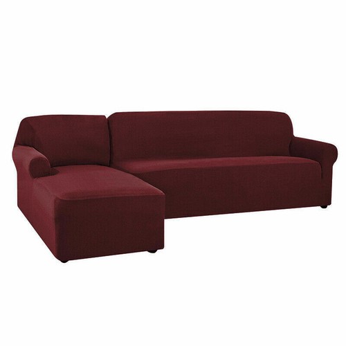 Jacquard Sofa Cover for Living Room Corner Slipcover Stretch Elastic Couch Cover - Picture 16 of 23