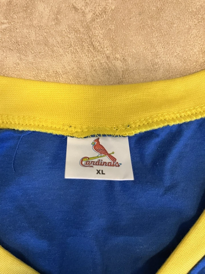 Kurt Warner St. Louis Rams NFL Men's XL T-Shirt Jersey St. Louis Cardinals SGA - Image 4 of 4