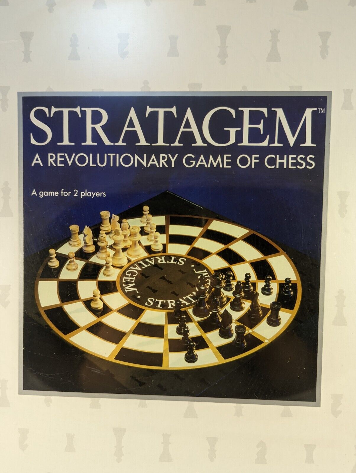 Vtg Cross Chess Game 2 Player Game strategic Board Game A 