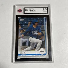 2019 Topps Pro Debut #135 Gavin Lux  Tulsa Drillers Graded KSA 9.5