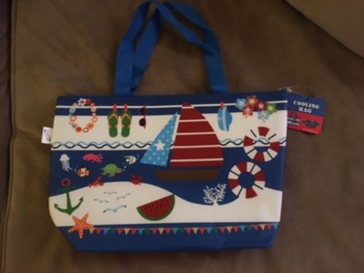 *~NWT Summertime Insulated Cooling.Cooler Bag Pool, Beach, lake By Aquarius